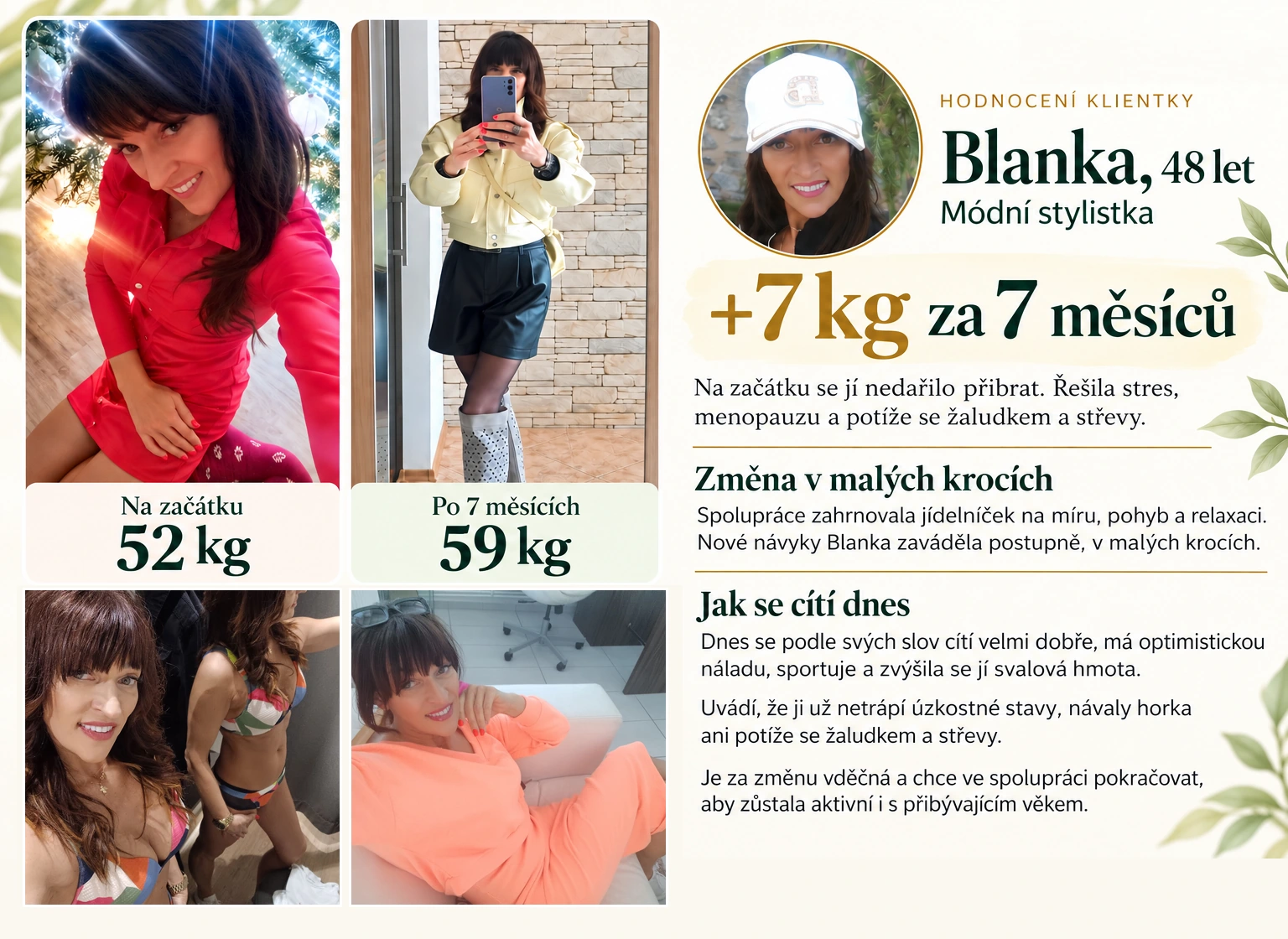 Blanka, 48 let – hodnocení klientky BIOKADO