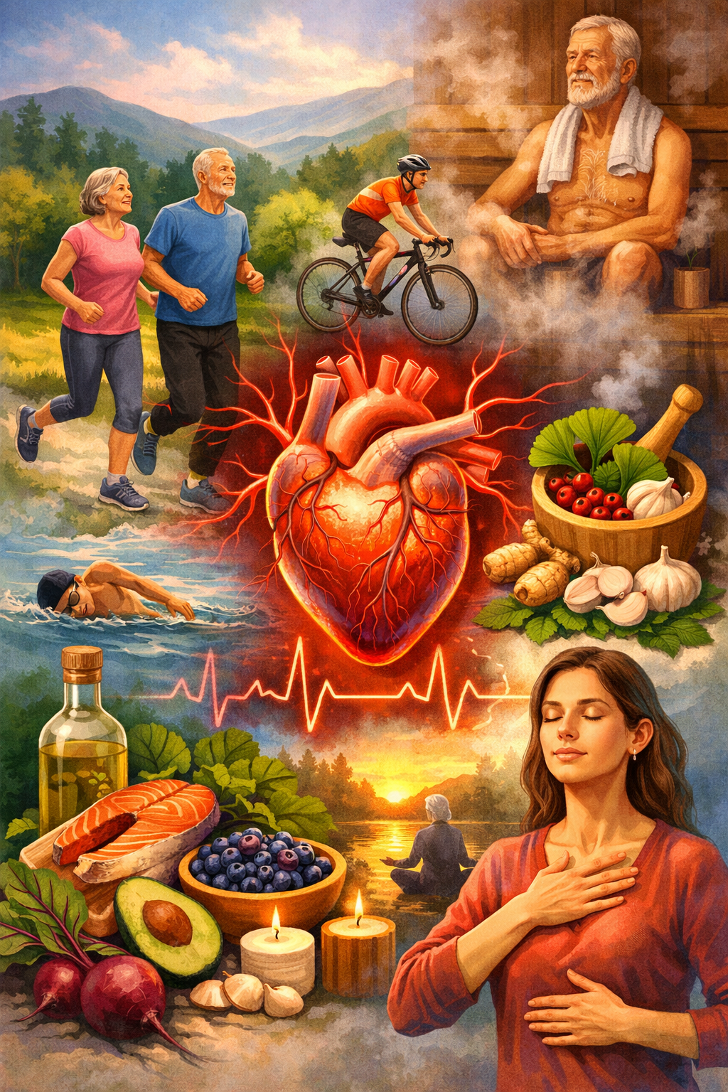 „Tichý motor dlouhověkosti: proč je krevní oběh klíčem k životní energii“