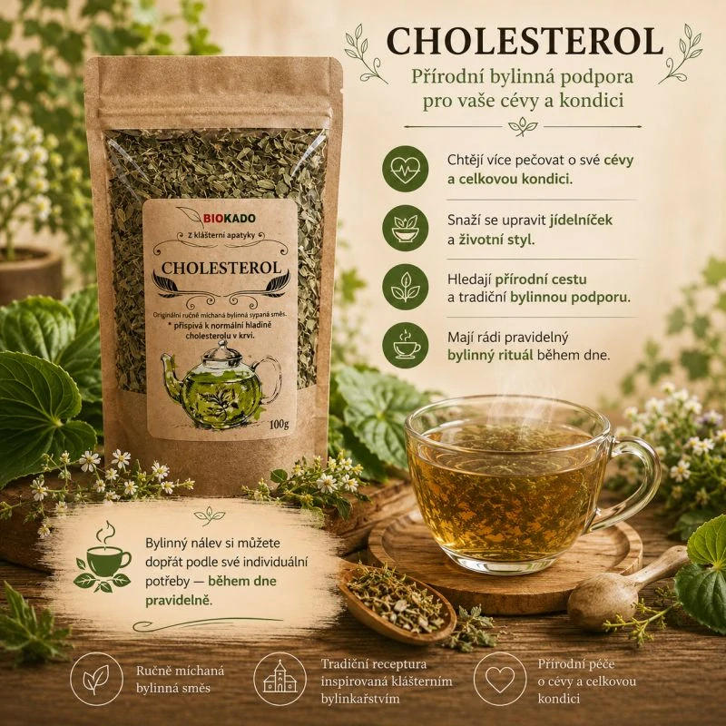 Bylinná směs z klášterní apatyky "Cholesterol"
