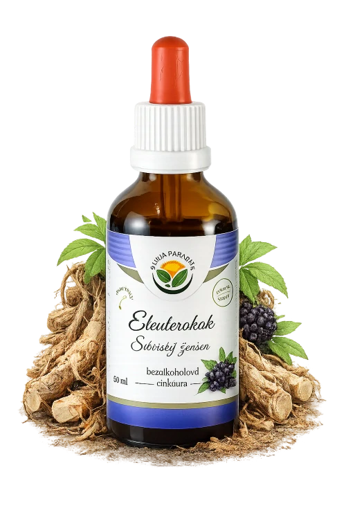 Tinktura - Eleuterokok / Čertův kořen (adaptogen) 50ml
