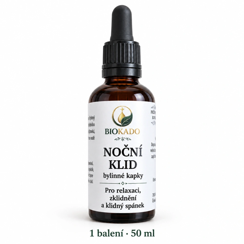 Noční klid – bylinné kapky 50 ml / doplněk stravy