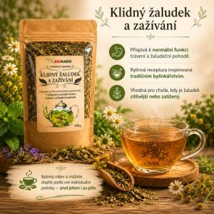 Bylinná směs z klášterní apatyky "Klidný žaludek a zažívání"