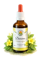 Tinktura - Damiána (nervový systém, libido, hubnutí) 50ml