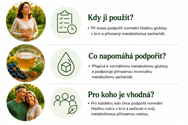 Bylinná směs z klášterní apatyky "Krevní cukr"