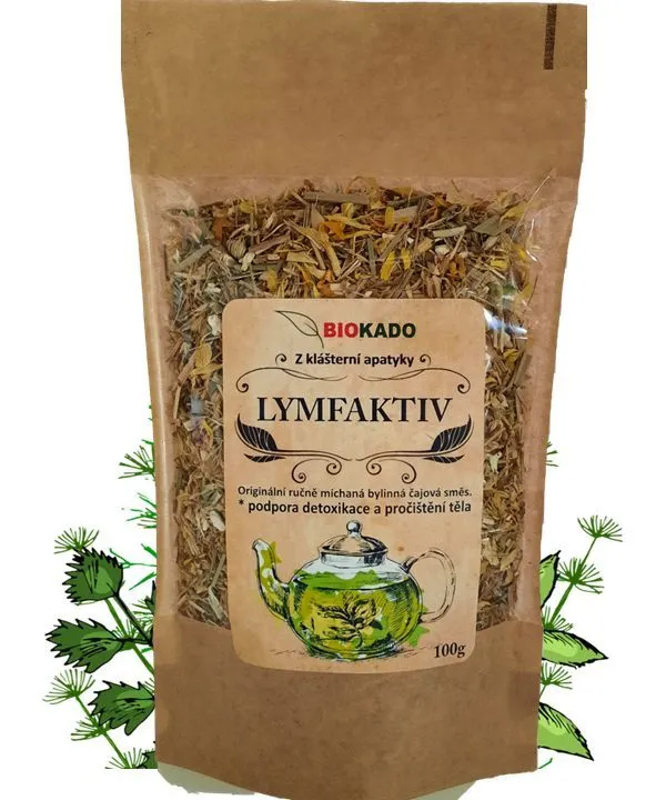 Lymfaktiv – kompletní tradiční bylinná kúra (rituál 3× 200 g)
