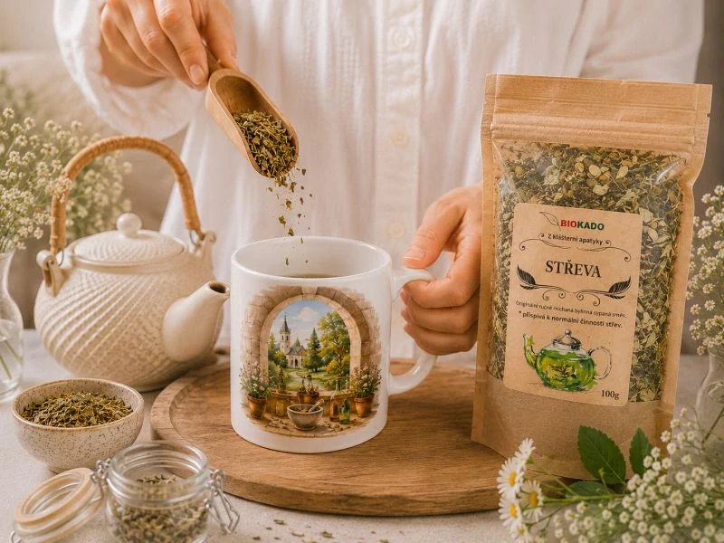 Bylinná směs z klášterní apatyky "Střeva"