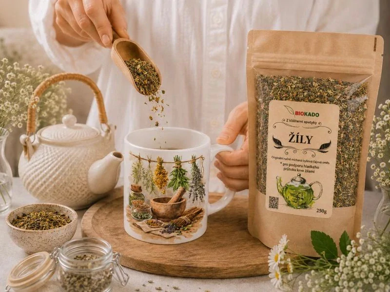 Žíly – tradiční bylinná kúra (rituál 3× 200 g)
