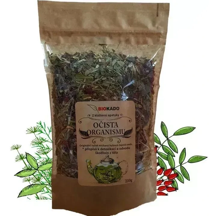 Očista organismu – tradiční bylinná kúra (rituál 3× 250 g)