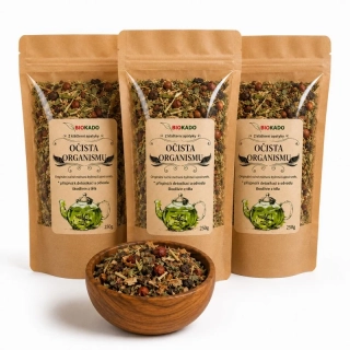 Očista organismu – tradiční bylinná kúra (rituál 3× 250 g)